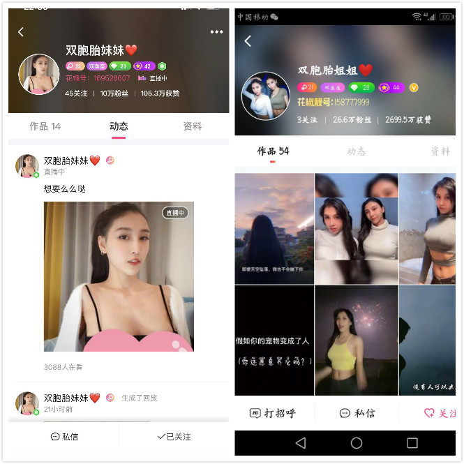 花椒巨乳主播@双胞胎姐妹 热舞诱惑+1v1流出37V/369M